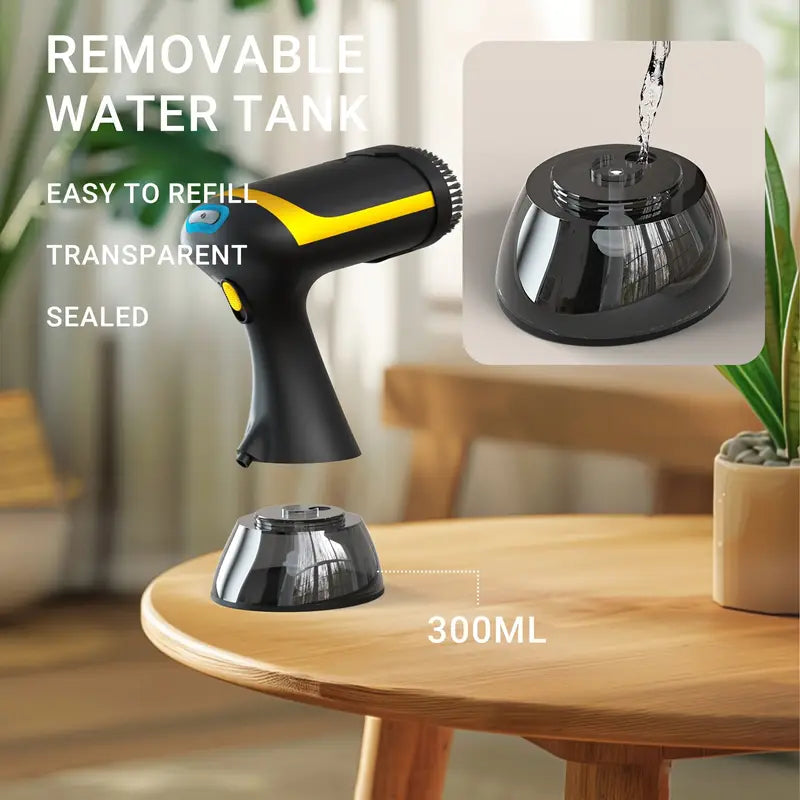 Portable Garment Steamer β 300ml Detachable Tank