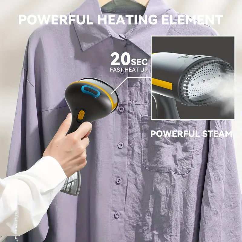 Portable Garment Steamer β 300ml Detachable Tank