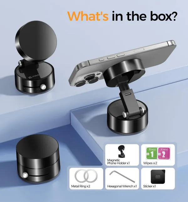 VIP Magnetic Mobile Holder Double Sided Suction Cup