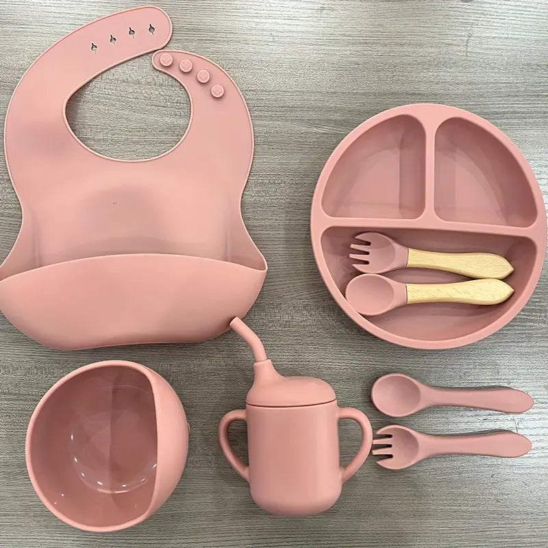 Silicone Baby Feeding Set