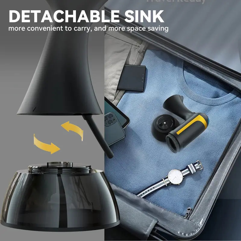 Portable Garment Steamer – 300ml Detachable Tank