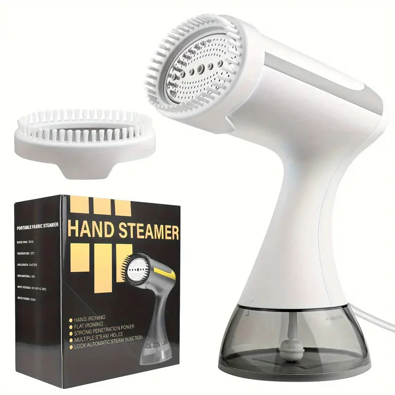 Portable Garment Steamer – 300ml Detachable Tank