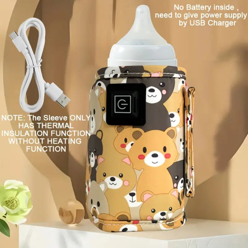 2-in-1 USB Powered Portable Milk Warmer
