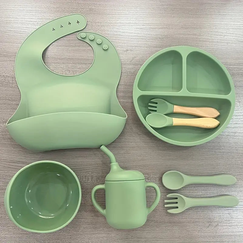 Silicone Baby Feeding Set