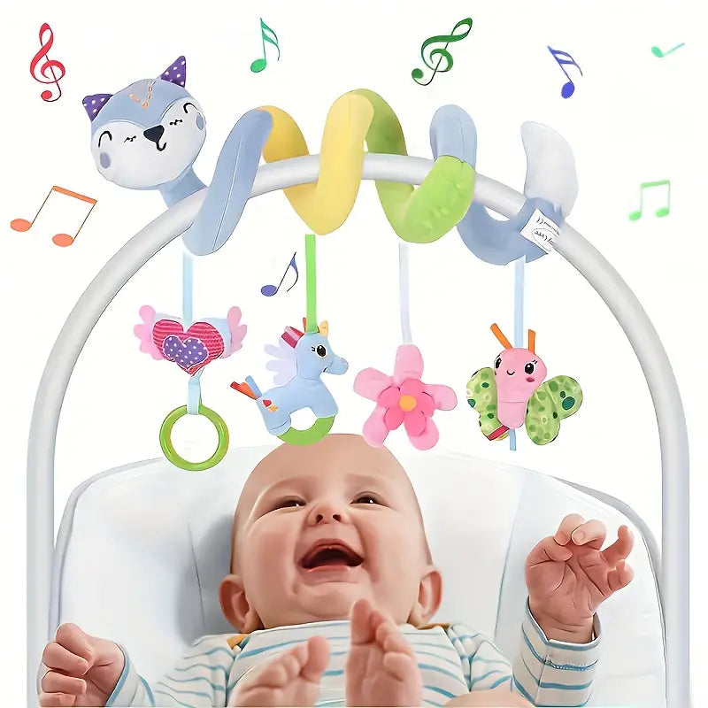 Children's Seat Toy 0-6 Months Spiral Stroller Newborn Toys
