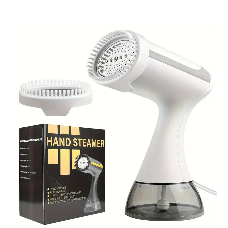 Portable Garment Steamer – 300ml Detachable Tank