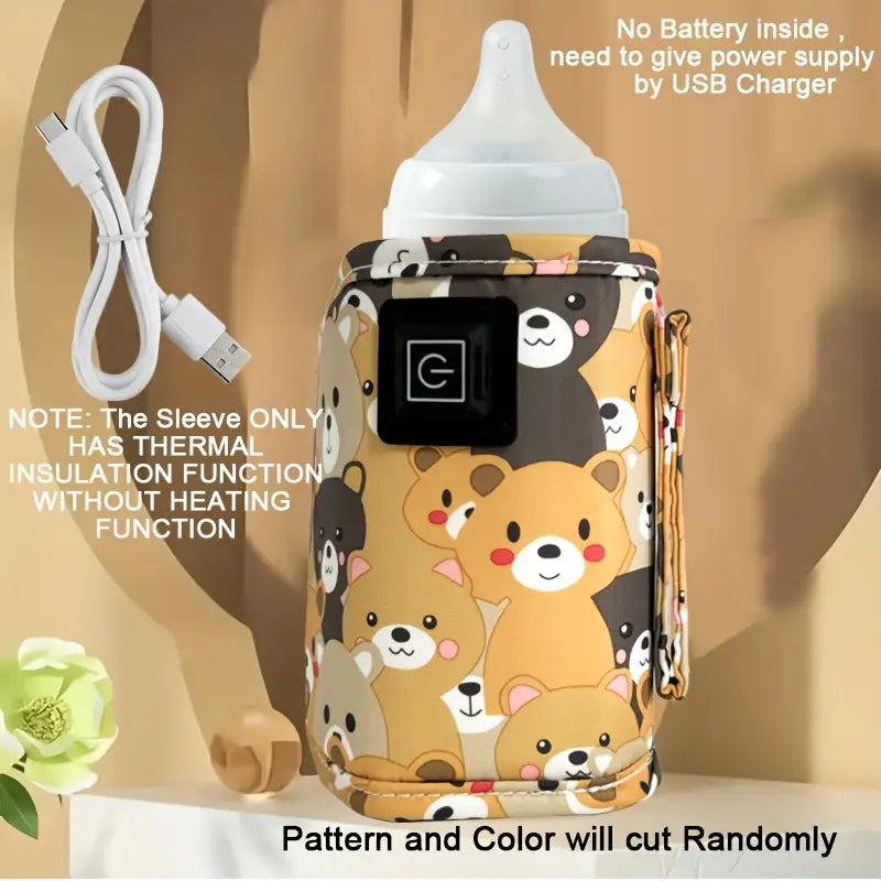 2-in-1 USB Powered Portable Milk Warmer