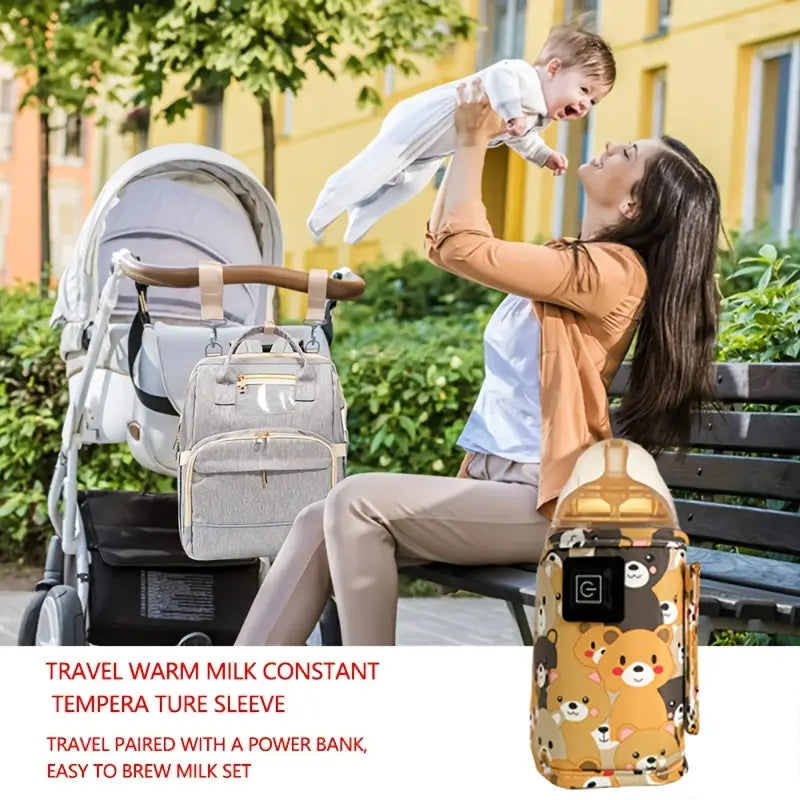 2-in-1 USB Powered Portable Milk Warmer