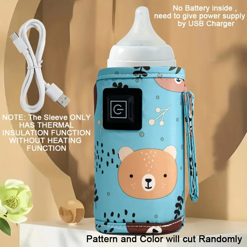 2-in-1 USB Powered Portable Milk Warmer