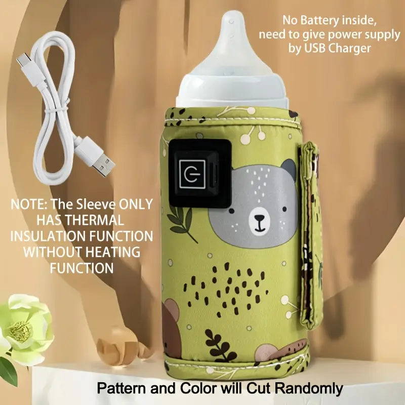 2-in-1 USB Powered Portable Milk Warmer