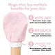 Silky Smooth Bliss Double Sided Exfoliating Bath Gloves