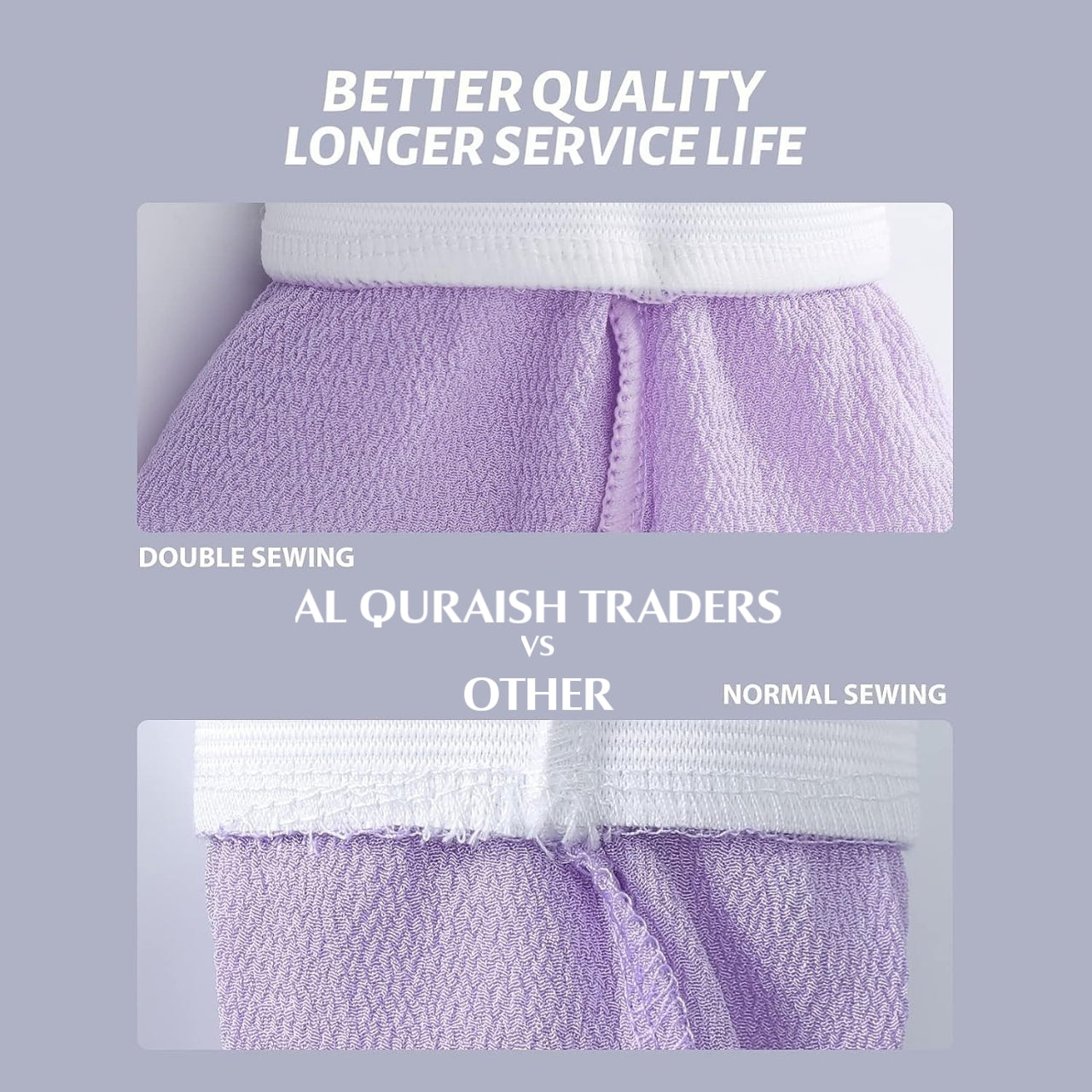 Silky Smooth Bliss Double Sided Exfoliating Bath Gloves